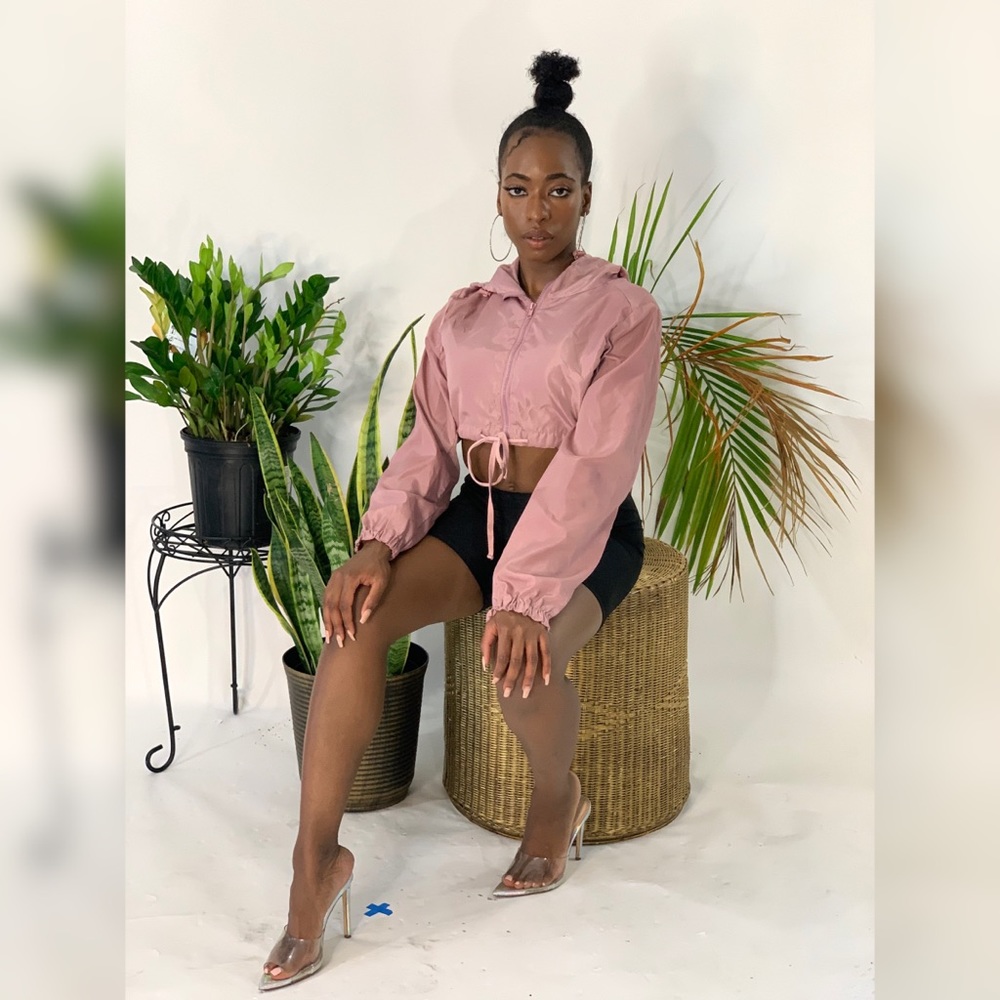 Pink Bomber Jacket
